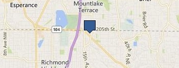 Garage Door Repair Shoreline location map