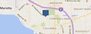 Plumbing Bellingham location map