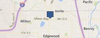 Edgewood Garage Doors location map