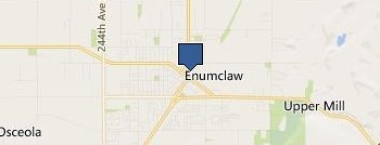 Enumclaw Garage Doors location map