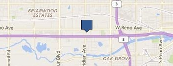 Howard Johnson Inn - Oklahoma City location map