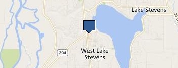 Lake Steven Garage Doors location map