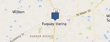 The Depot location map