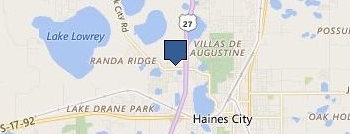 Polk Lawn location map