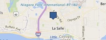 Niagara Rainbow Resort location map