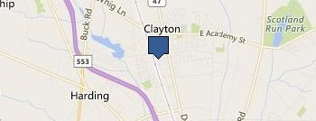 Kramer's Gym location map