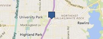 Dallas Tree Surgeons location map