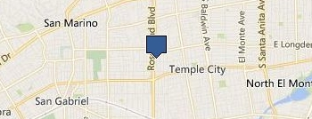 Temple City Carpet And Air Duct Cleaning location map
