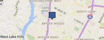 Brady's Distinctive Lighting location map