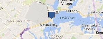 Locksmith Nassau Bay location map