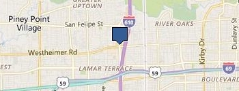 Inspection Houston location map