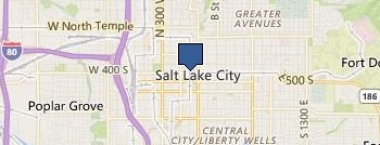 Jensen Private Investigations location map