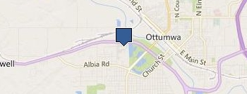 Ashby's location map