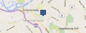 LA Training location map