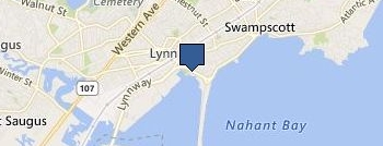 Garage Door Repair Nahant MA location map