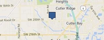 Garage Door Repair S Miami Heights location map