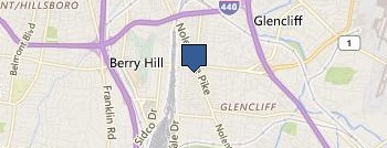 Fabric Gallery and Decor location map