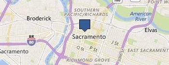 Garage Door Repair Sacramento location map