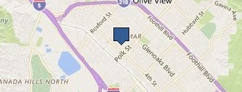 Carpet Cleaning Sylmar location map