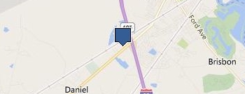 Super 8 location map