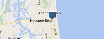 Pro Locksmith Atlantic beach FL location map