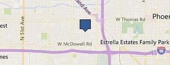 Cool Touch Air Conditioning Phoenix location map