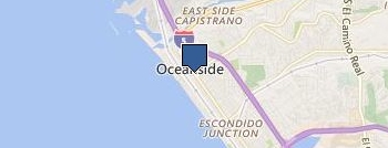 Towing Oceanside location map