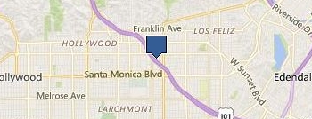Garage Door Repair Roseland location map