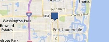 Fort Lauderdale Law Firms location map