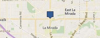 Garage Door Repair La Mirada location map