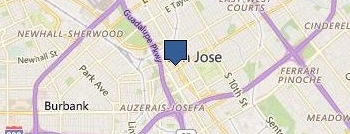 Louisiana Bistro location map