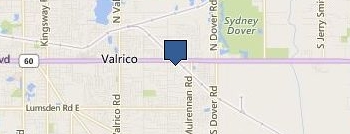 Garage Door Repair Valrico location map