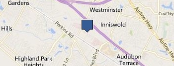 Baton Rouge ElderCare location map