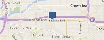 Cash For Cars Loma Linda location map