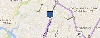 Barnett Orthodontics location map