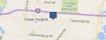 Garage Door Repair Huber Heights OH location map