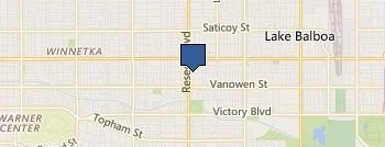 King Collision Center location map