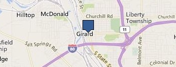 Mansfield Sanitation Services location map