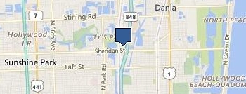 Mobile Royal Massage location map