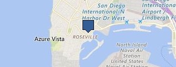 San Diego Roofing Guy location map