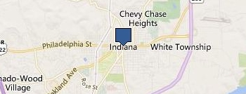 Fox's Pizza Den location map