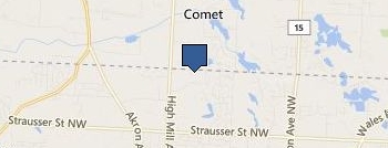 Highland Mechanical location map