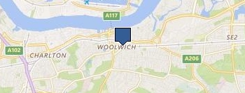 WellShine Cleaners Service in Woolwich location map
