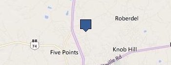 Peak Performance Rehab location map