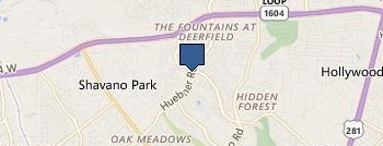 Trinity Hill Salon location map