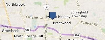 Mt. Healthy Auto Repair location map