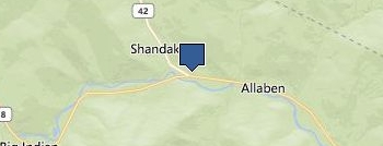 Slide Mountain Motel location map