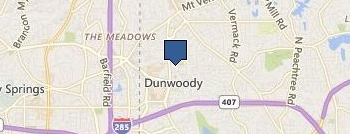 TV Installation Atlanta location map