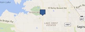 Fort Worth Carpet Cleaning location map