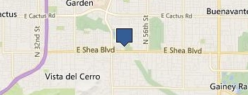 Cranston Construction location map